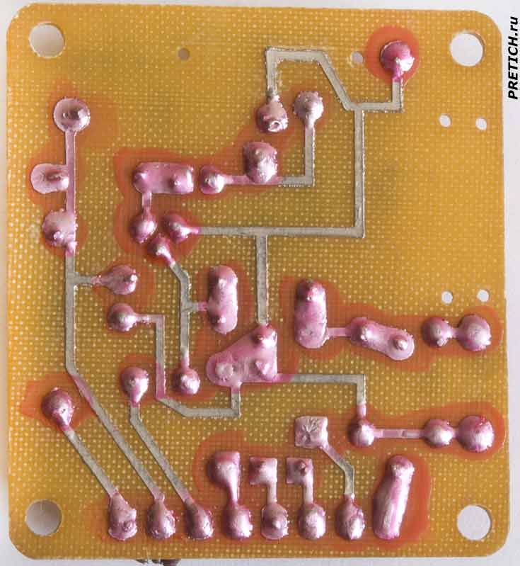 неизвестная плата электроники от советского прибора