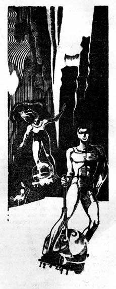 западня в романе Час быка, иллюстрации