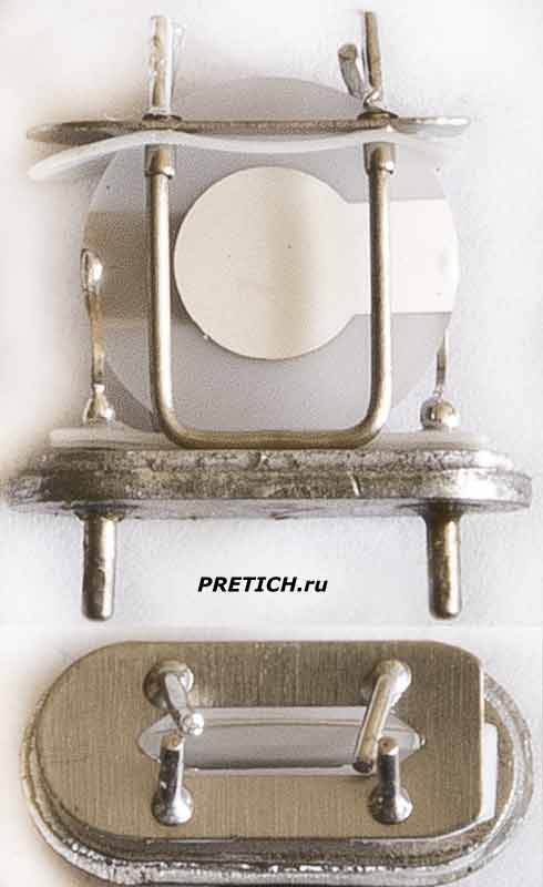 РГ-06 разборка кварцевого резонатора, СССР