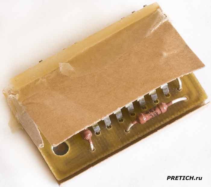 УПЧЗ-1М разборка модуля из советского телевизора