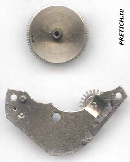 Заря 1800 мост и барабан часов советских Заря 1800 мост и барабан часов советских