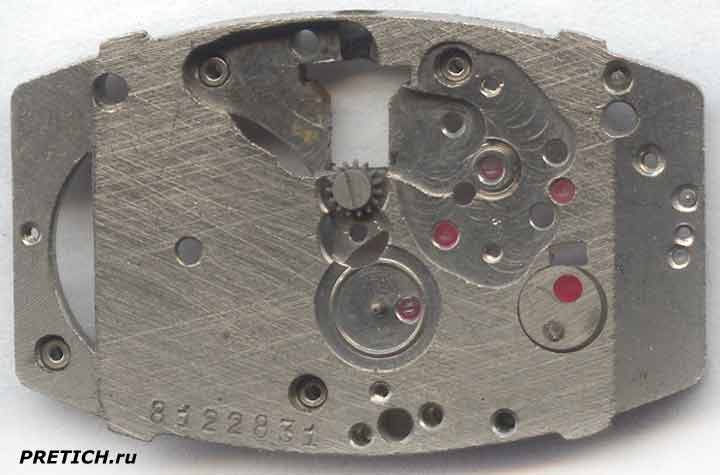 Звезда, все маркировки на корпусе и часовом механизме