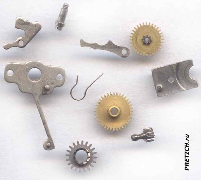 профилактический ремонт советских часов Звезда