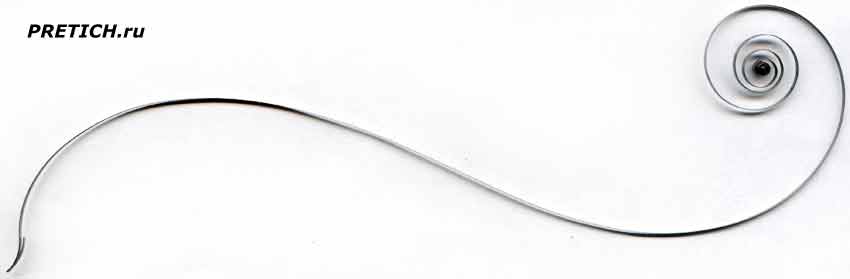 Командирские, пружина в механизме 2414А