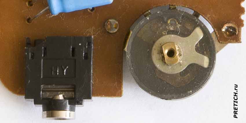 плеер компакт кассет, плата электроники