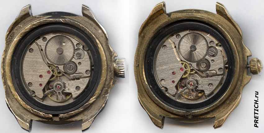 Командирские, с механизмом Восток 2414А, корпус 21