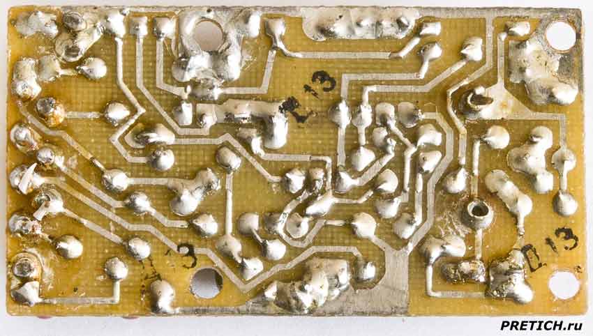 неведомая советская плата электроники