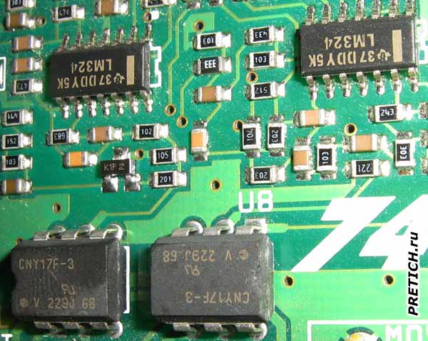 CNY17F-3 на Paradox Security Systems 748+ CNY17F-3 на Paradox Security Systems 748+