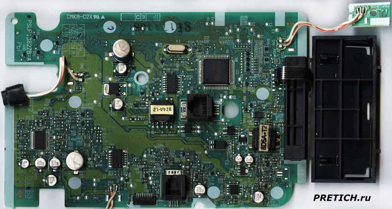 Panasonic KX-T7730 схема основной платы Panasonic KX-T7730 схема основной платы