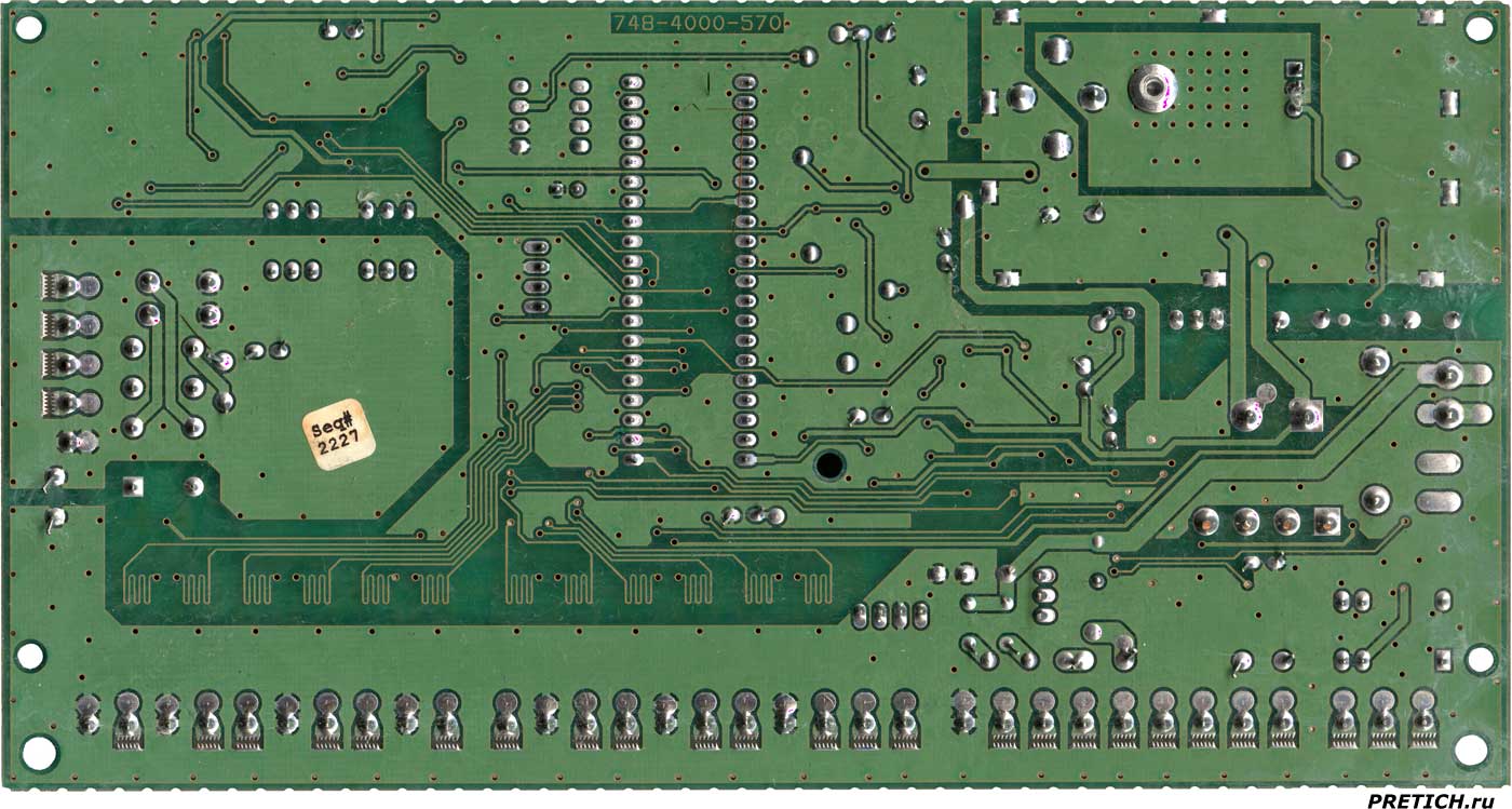Paradox Security Systems 748+ схема платы Paradox Security Systems 748+ схема платы