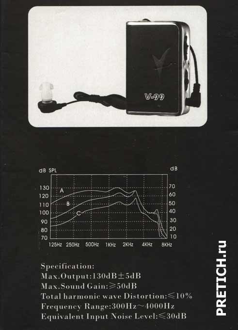 AXON V-99 слуховой аппарат, обзор AXON V-99 слуховой аппарат, обзор