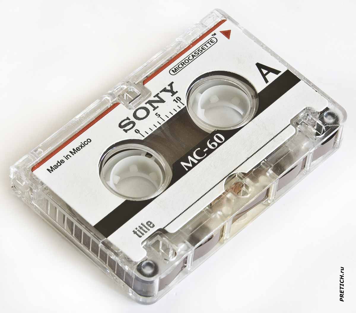 Sony MC-60 Microcassette полное описание микрокассеты Sony MC-60 Microcassette полное описание микрокассеты