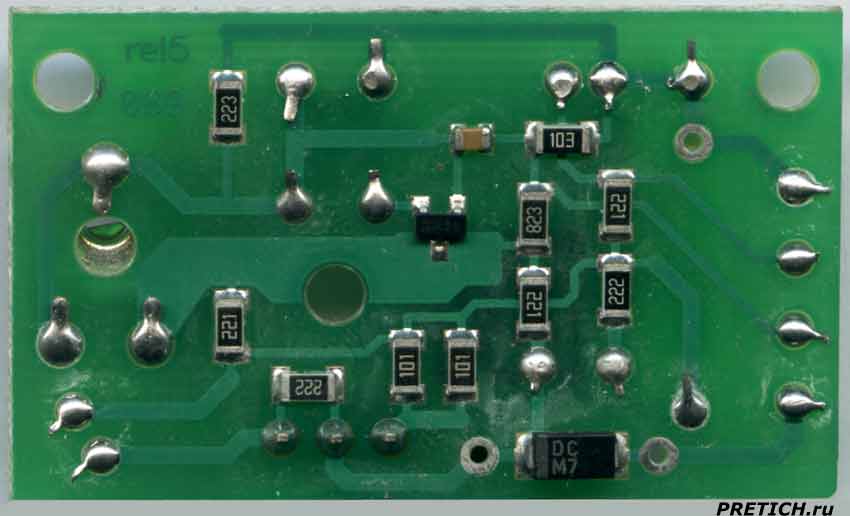 VIZIT УКП-12 плата электроники домофона, схема