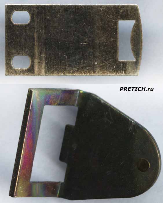 РКМ1 разборка реле, якорь и фиксирующая пластина