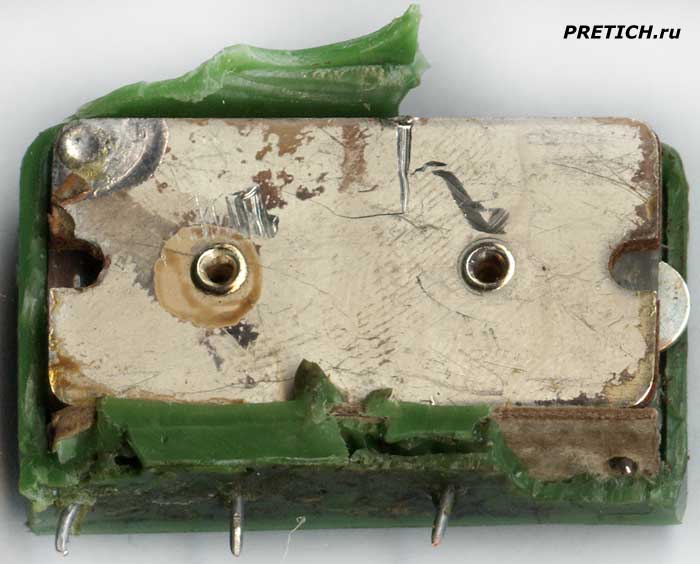 ПФ1П-2 пьезокерамический фильтр, полная разборка