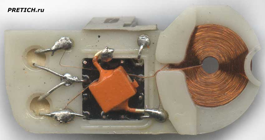 ОЧЗ Янтарь 65181 блок электроники часов, СССР ОЧЗ Янтарь 65181 блок электроники часов, СССР