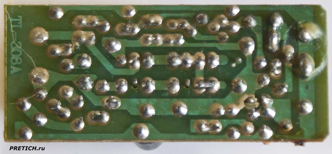 TL-308A плата электроники микрофона Vitek VT-3832 TL-308A плата электроники микрофона Vitek VT-3832