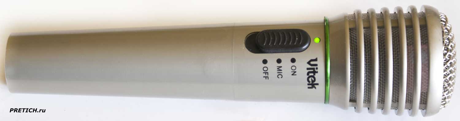 Vitek VT-3832 обзор микрофона для караоке Vitek VT-3832 обзор микрофона для караоке