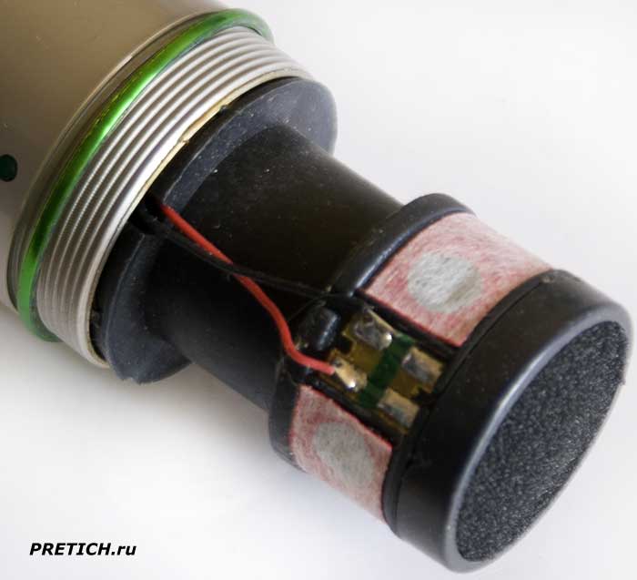 Vitek VT-3832 разборка микрофона для караоке Vitek VT-3832 разборка микрофона для караоке