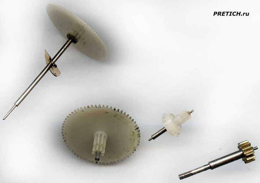 шестерни механизма ОЧЗ 65181, как почистить шестерни механизма ОЧЗ 65181, как почистить