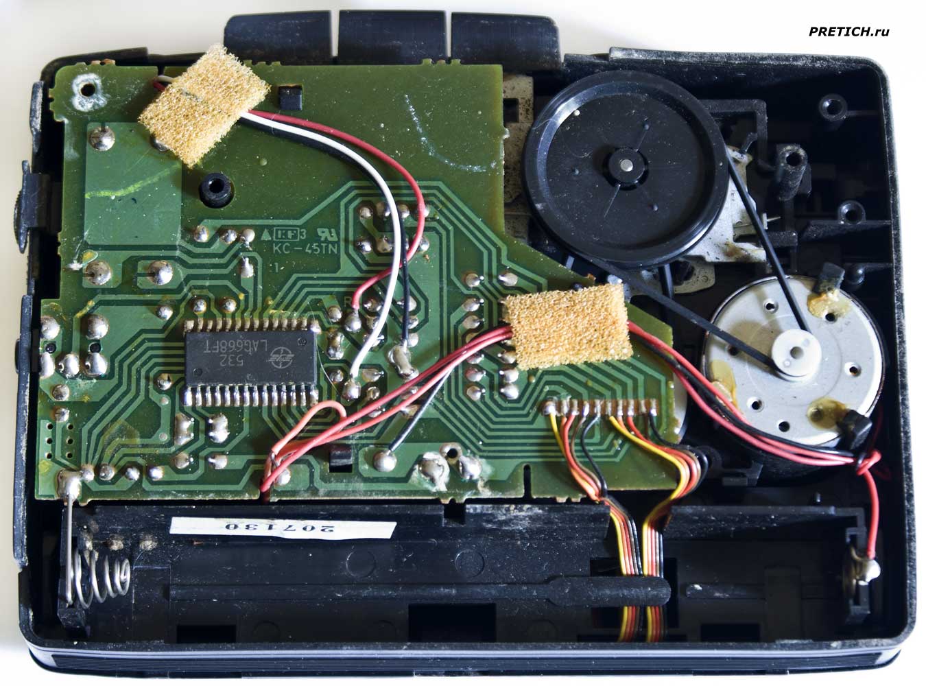 NINA W-13EQ разборка аудио плеера, винтаж NINA W-13EQ разборка аудио плеера, винтаж
