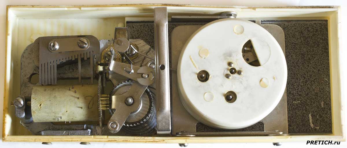 Наири разборка будильника с музыкальной шкатулкой Наири разборка будильника с музыкальной шкатулкой