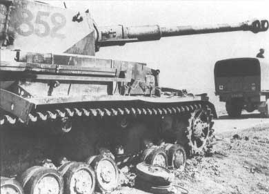 PzKpfw IV Ausf. G подбитый немецкий танк PzKpfw IV Ausf. G подбитый немецкий танк