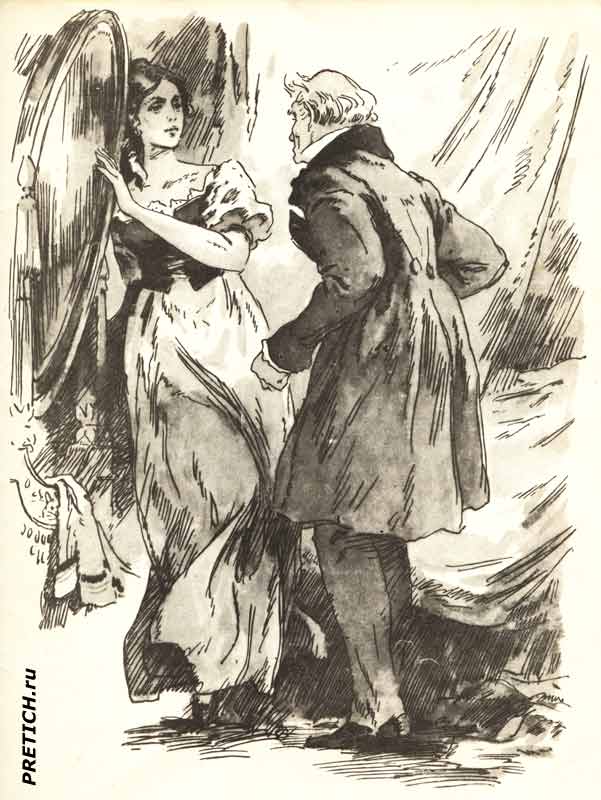 Герцен Сорока-воровка, картинки из детских советских книг