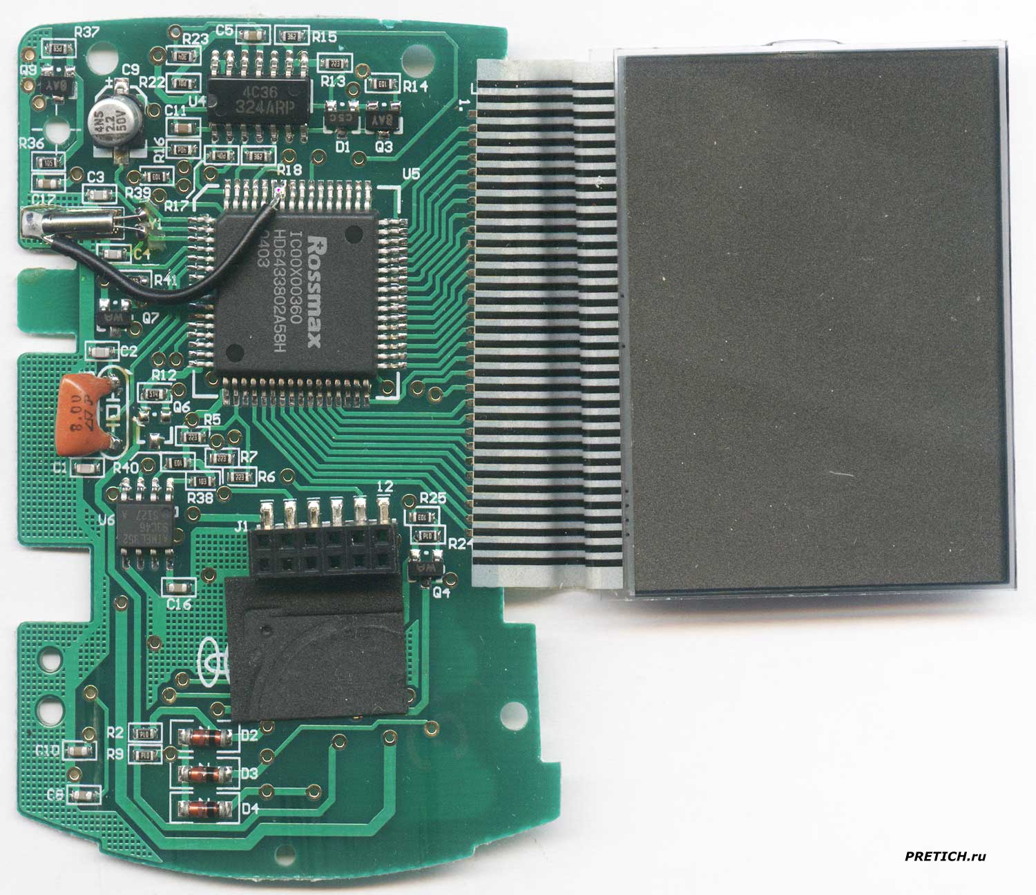 CURAmed MD 42049 основная плата тонометра с ЖК-дисплеем CURAmed MD 42049 основная плата тонометра с ЖК-дисплеем