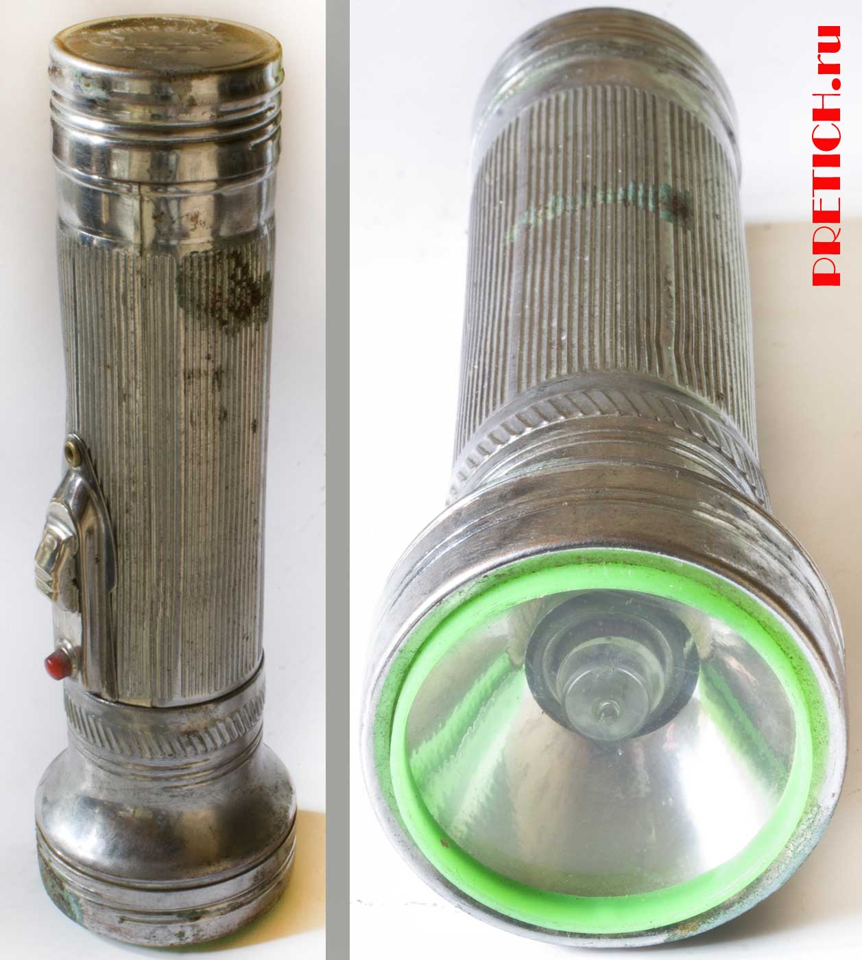 Описание стандартного классического ручного фонарика Описание стандартного классического ручного фонарика