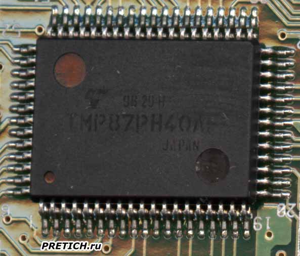TMP87PH40AF микроконтроллер трубки радиотелефона TMP87PH40AF микроконтроллер трубки радиотелефона