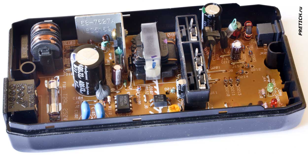 Разборка блока питания Panasonic VSK0593 с полным описанием Разборка блока питания Panasonic VSK0593 с полным описанием